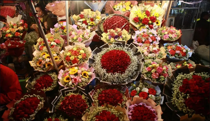 Chợ hoa Quảng An