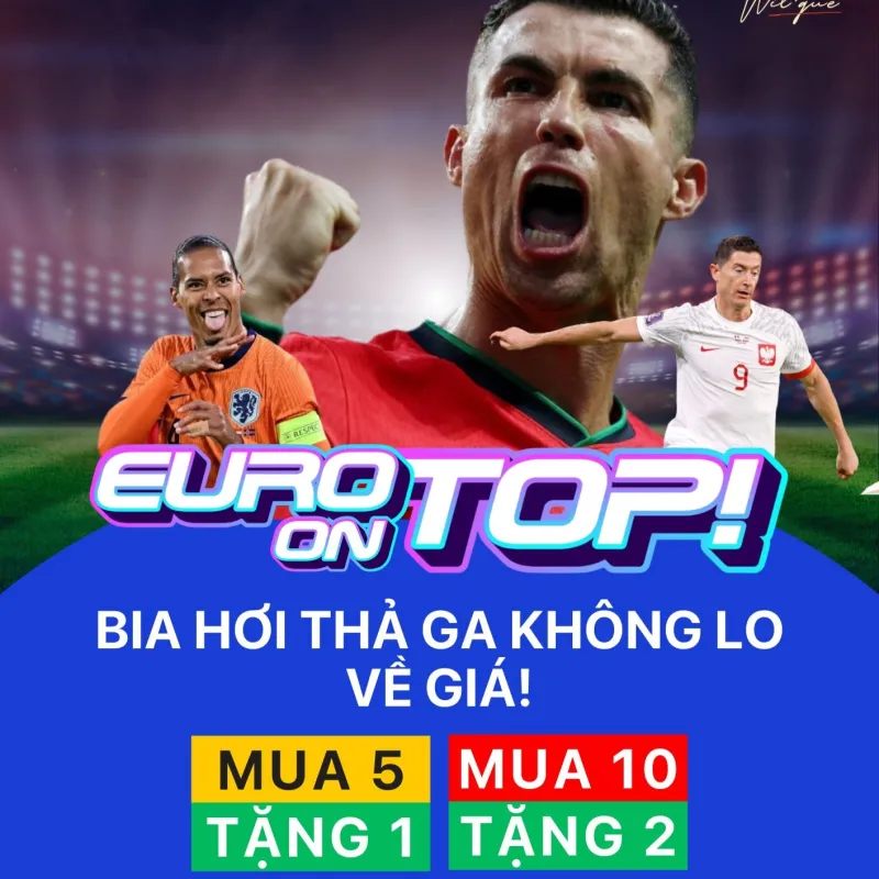 Uống thả ga không lo về giá cùng "Euro On Top" tại khách sạn Wil'que
