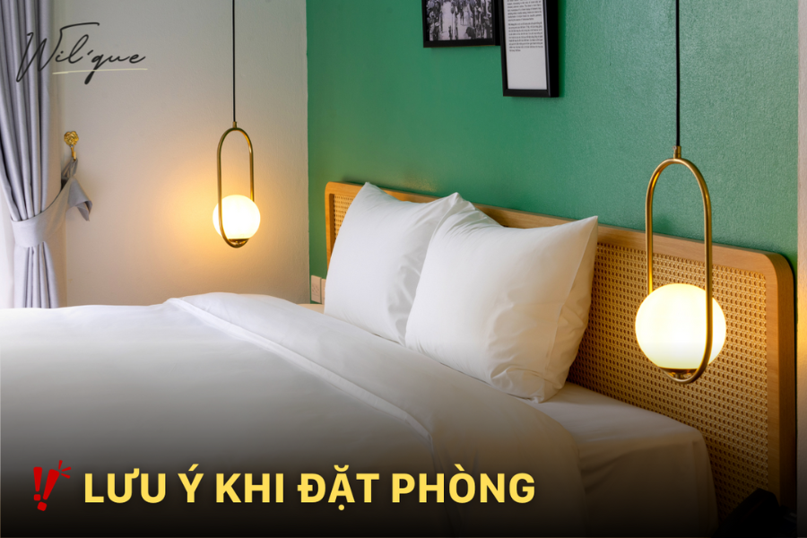 lưu ý khi booking