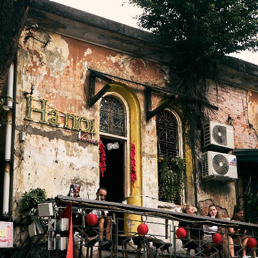 Hanoi house cafe