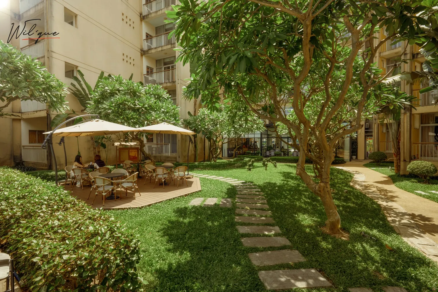 Khu vườn Pavillon tại Wil’que West Lake – Địa điểm chụp hình lý tưởng giữa lòng Hà Nội