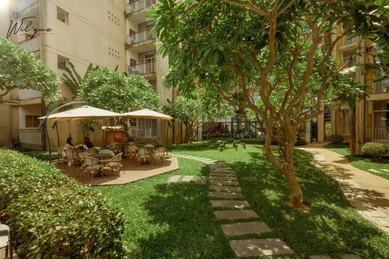 Khu vườn Pavillon tại Wil’que West Lake – Địa điểm chụp hình lý tưởng giữa lòng Hà Nội