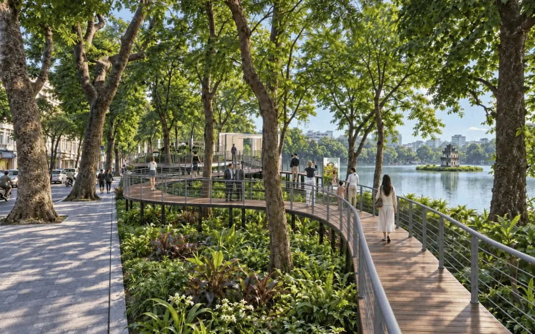“The Ribbon of Memories”: A New Check-in Spot by Hoan Kiem Lake This October